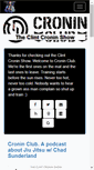 Mobile Screenshot of clintcronin.com